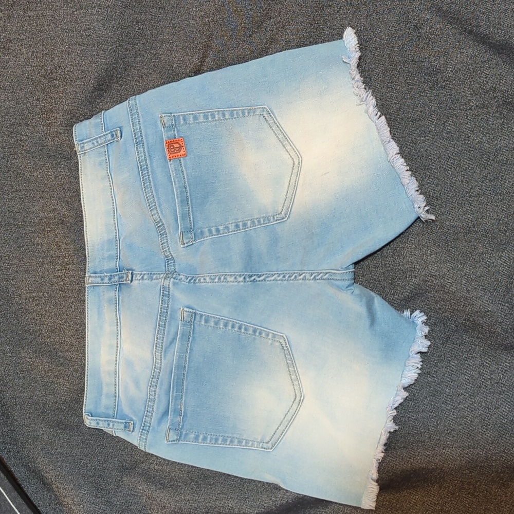 NWT Born Primitive Flex Stretchy Light Wash Jean Shorts - Medium